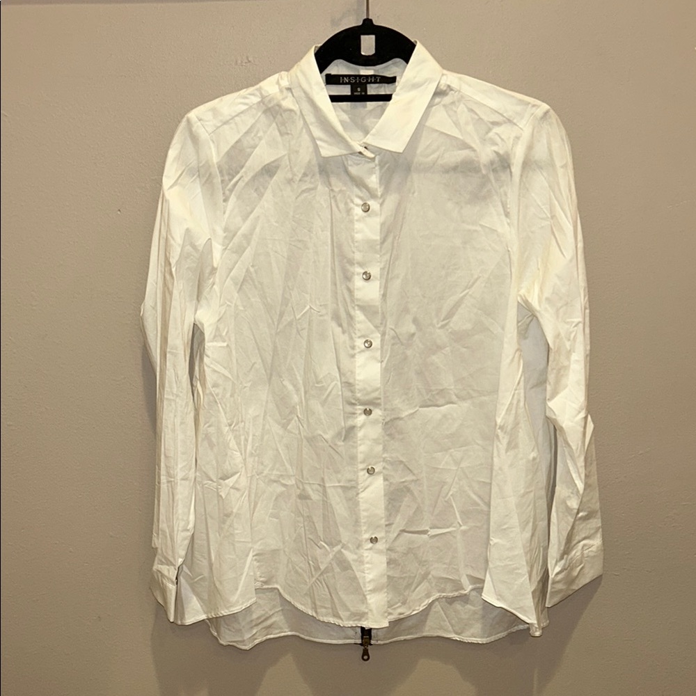 White Button-Up Shirt